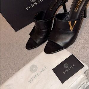 Versace Black Women's Heels